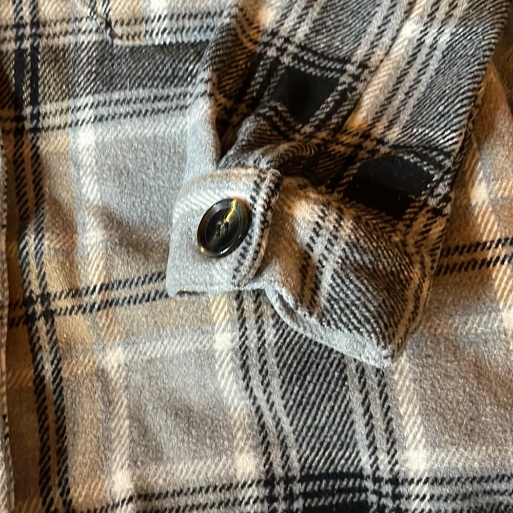 New Look Polyester/Wool Button Up Jacket - image 4